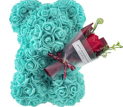 Rose Bear Preserved Fresh Flower Birthday Gift