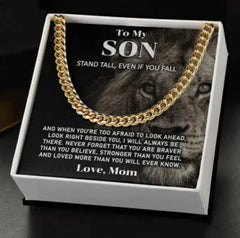 14K Gold Cuban Link Necklace – Premium Gift Set