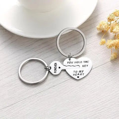 You Hold The Key To My Heart Forever Keychain Set