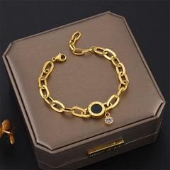 Gold Bangle Bracelet