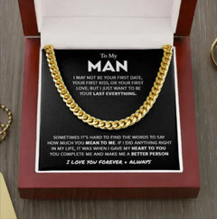 14K Gold Cuban Link Necklace – Premium Gift Set