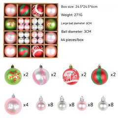 Colorful Christmas Ornament Ball Set