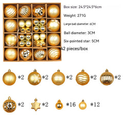 Colorful Christmas Ornament Ball Set