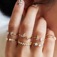 Geometric Infinity Rings Set