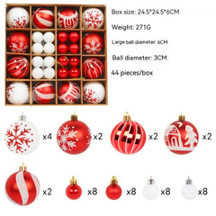 Colorful Christmas Ornament Ball Set